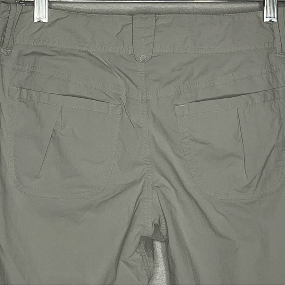 Arc’teryx Outdoor Shorts Women 8 Gray Nylon Bermuda Chino Hiking Stretch Logo - Picture 6 of 9